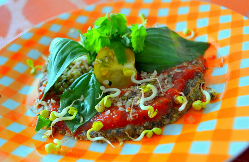 Pizza cruda – senza glutine e vegana