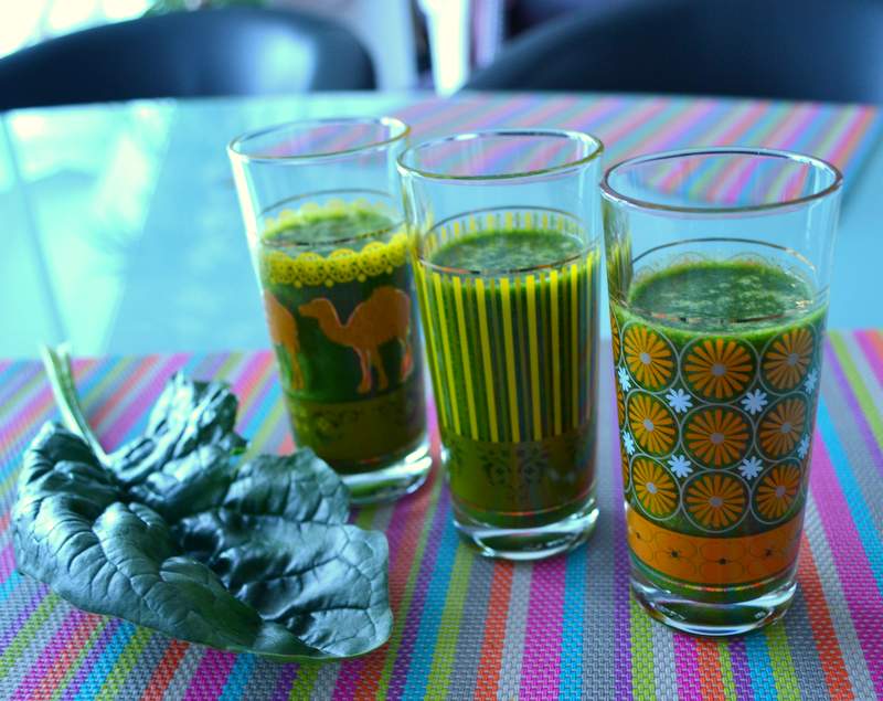 Der Gewinner-Smoothie – mit Superfood Clorella, Weizengras und Maca