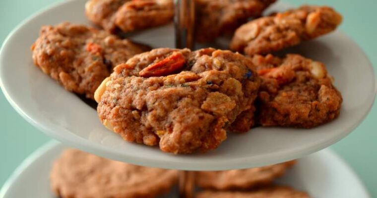 Biscotti di goji al farro fruttati