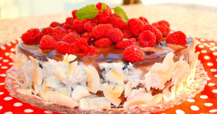 Torta ai frutti di bosco e cocco – vegana e senza glutine