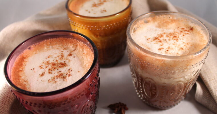 Latte orientale con spezie pregiate