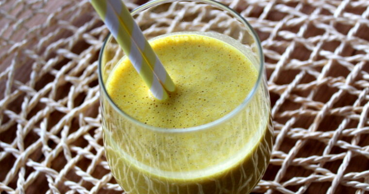 Frullato di banana e curcuma – Golden milk