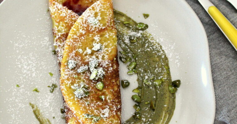 Crespelle al pistacchio