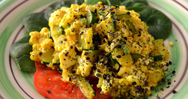 Uova strapazzate vegane
