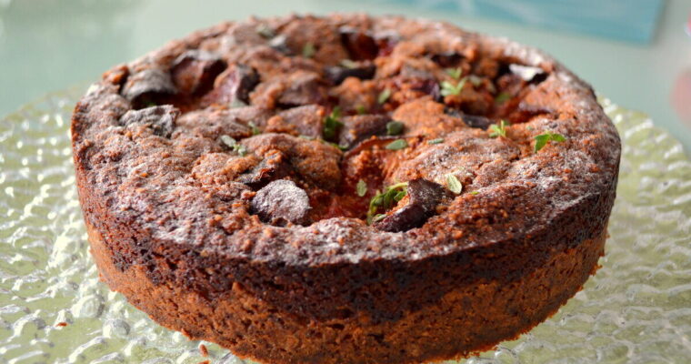 Crostata di ficchi – torta siciliana di mandorle e fichi – vegana
